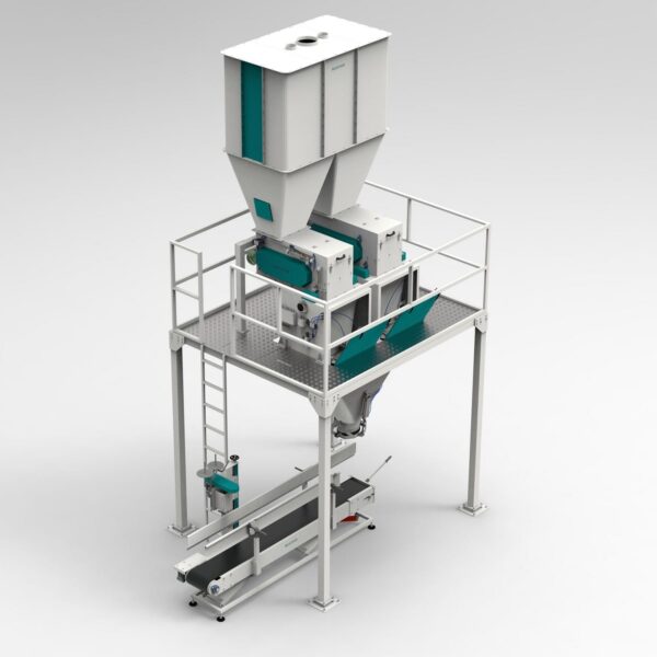 Çift Tartım Tek İstasyon 25/50 Kg Pelet Dolum Makinası