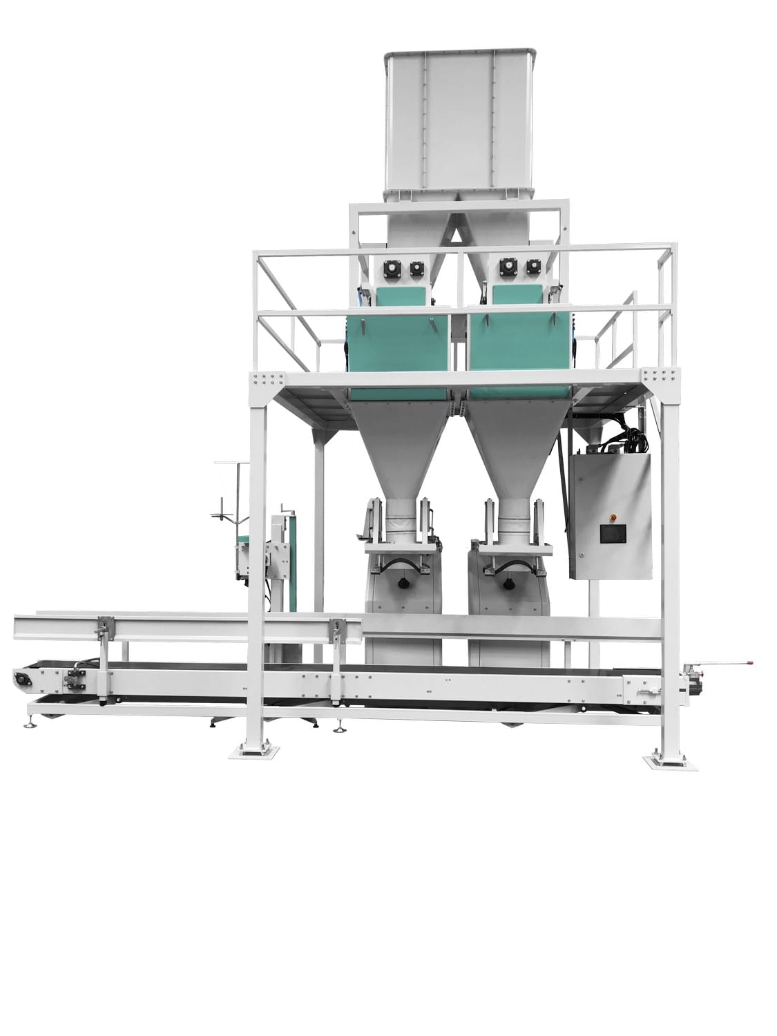 Çift Tartım Çift İstasyon 25/50 Kg Un Paketleme Makinesi - Görsel 2